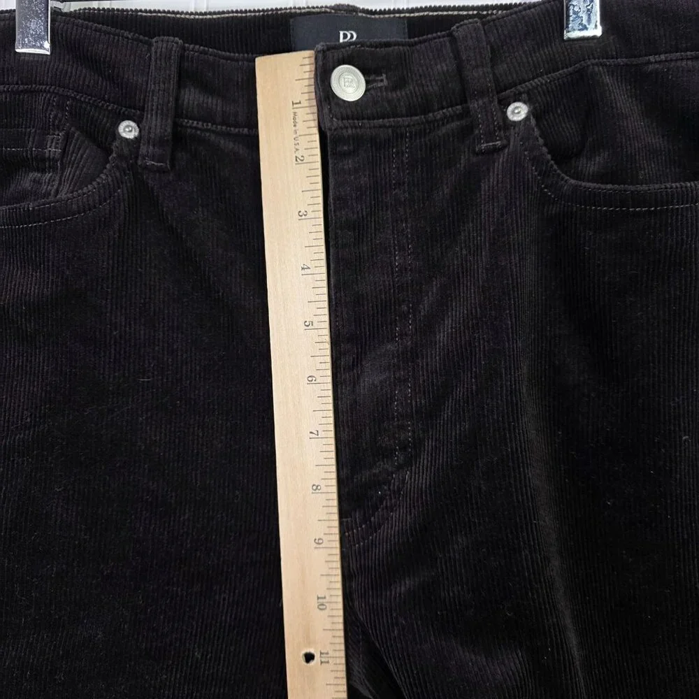 Banana Republic Corduroy Pants Mens 31x30 Brown Wide Leg Relaxed Stretch Jeans